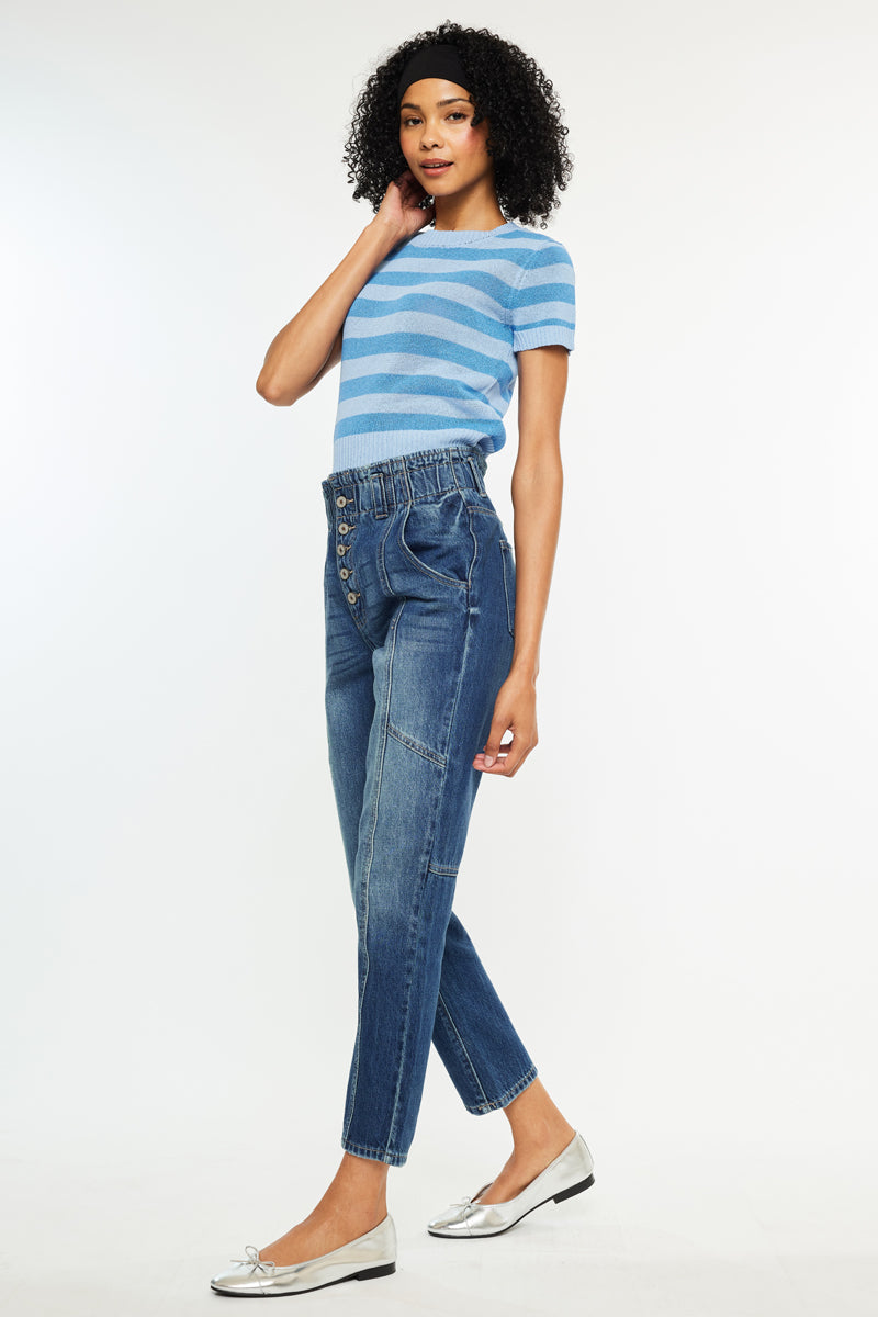 Women's Ultra High Rise Mom Jeans - Bronte