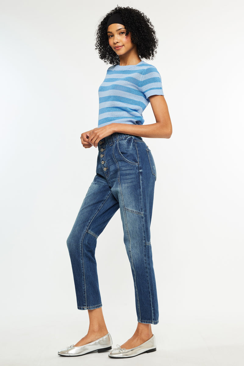Women's Ultra High Rise Mom Jeans - Bronte