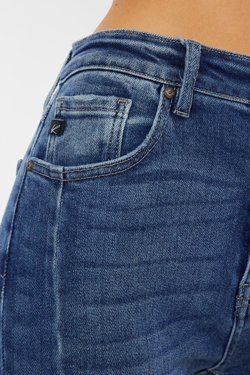 Women's High Rise Super Flare Jeans - Amayah
