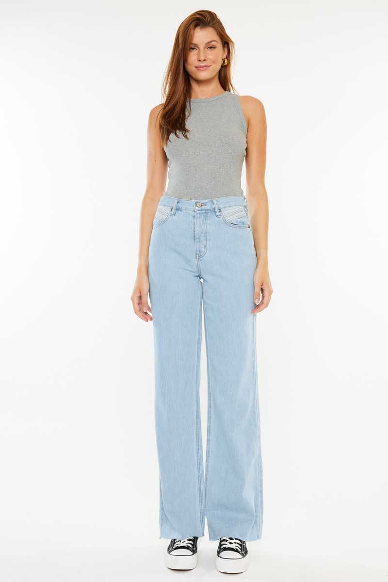 Women's Ultra High Rise 90's Flare Jeans - Brisa