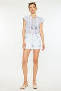 Women's High Rise Mom Denim Shorts - Berkley