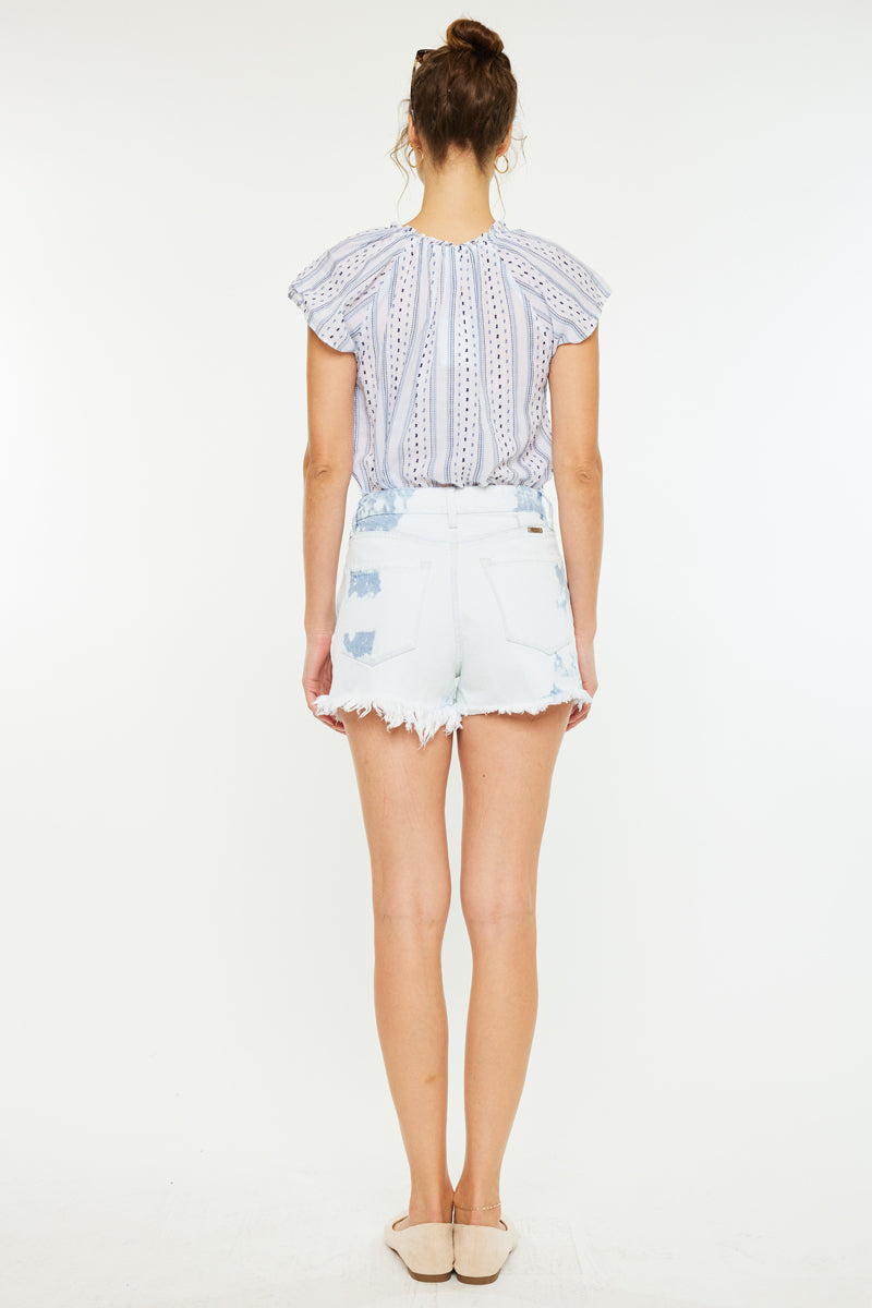 Women's High Rise Mom Denim Shorts - Berkley