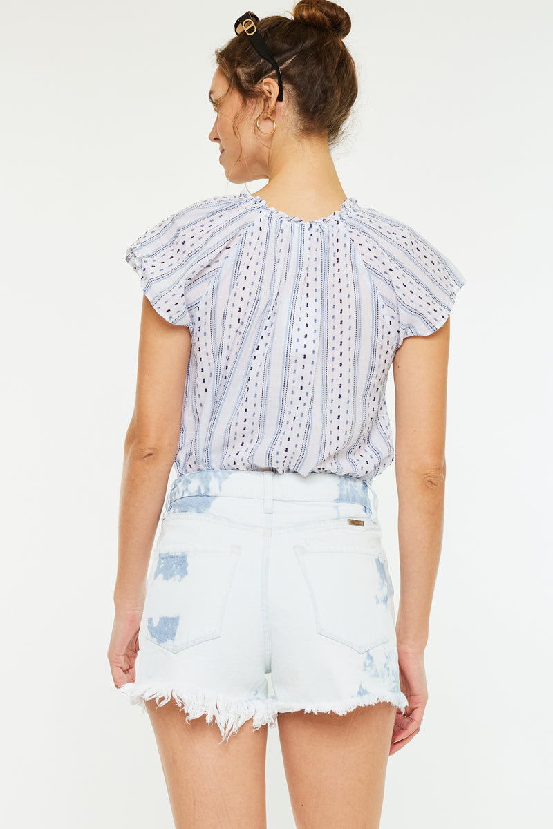Women's High Rise Mom Denim Shorts - Berkley