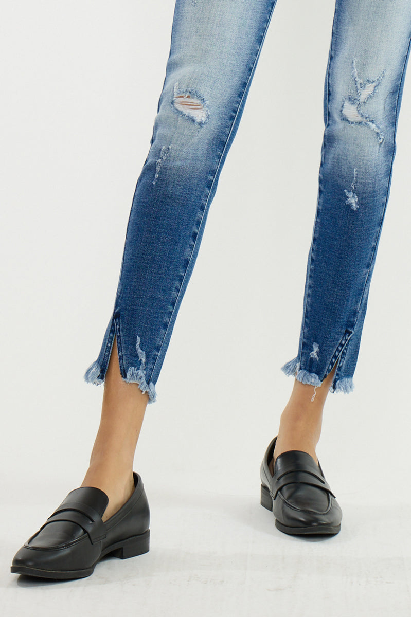 Women's Low Rise Ankle Skinny Jeans - Adell