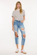 Women's High Rise Boyfriend Jeans - Bonnie