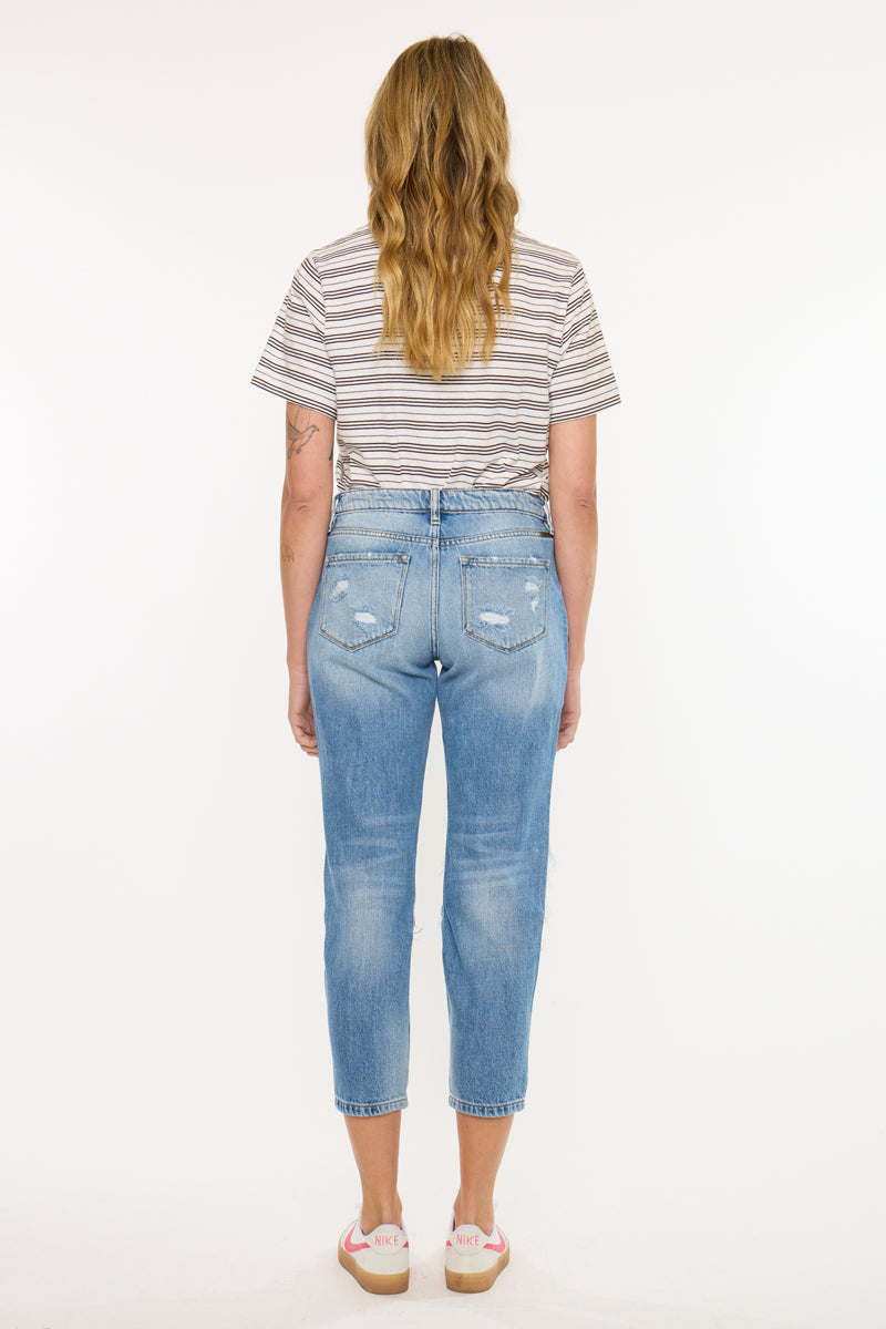 Women's High Rise Boyfriend Jeans - Bonnie