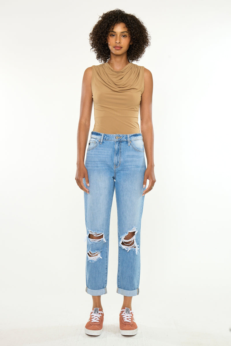 Women's Ultra High Rise Mom Jeans - Bridget