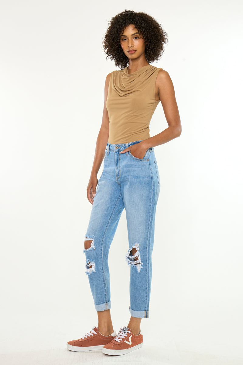Women's Ultra High Rise Mom Jeans - Bridget