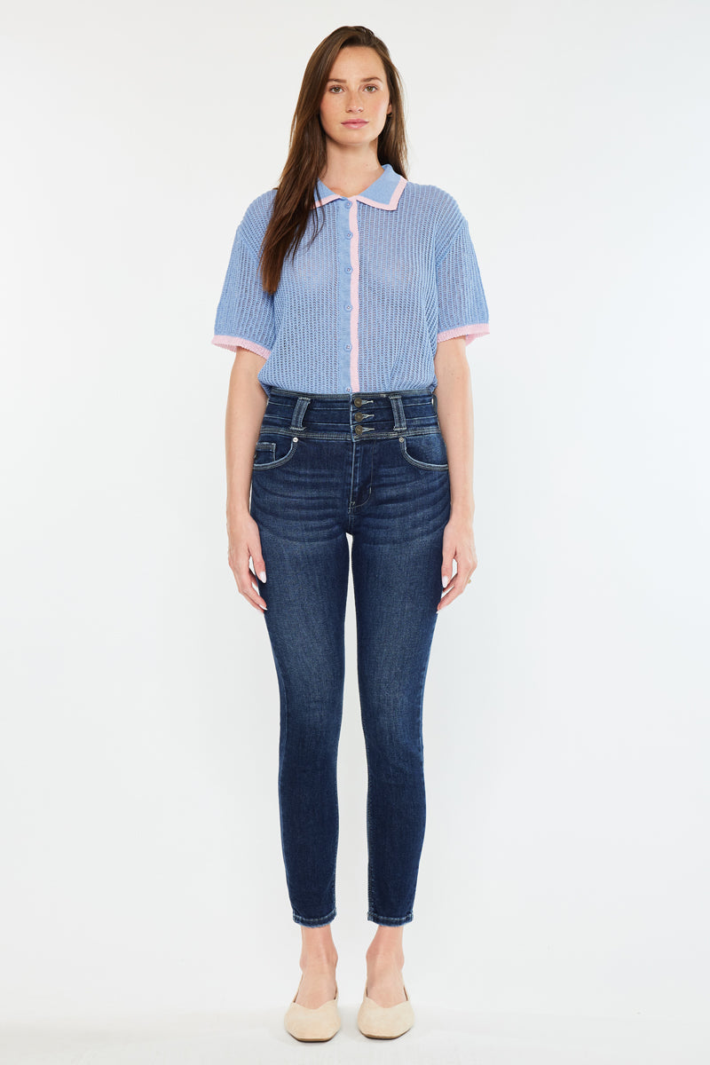 Women's High Rise Super Skinny Jeans - Alexandria