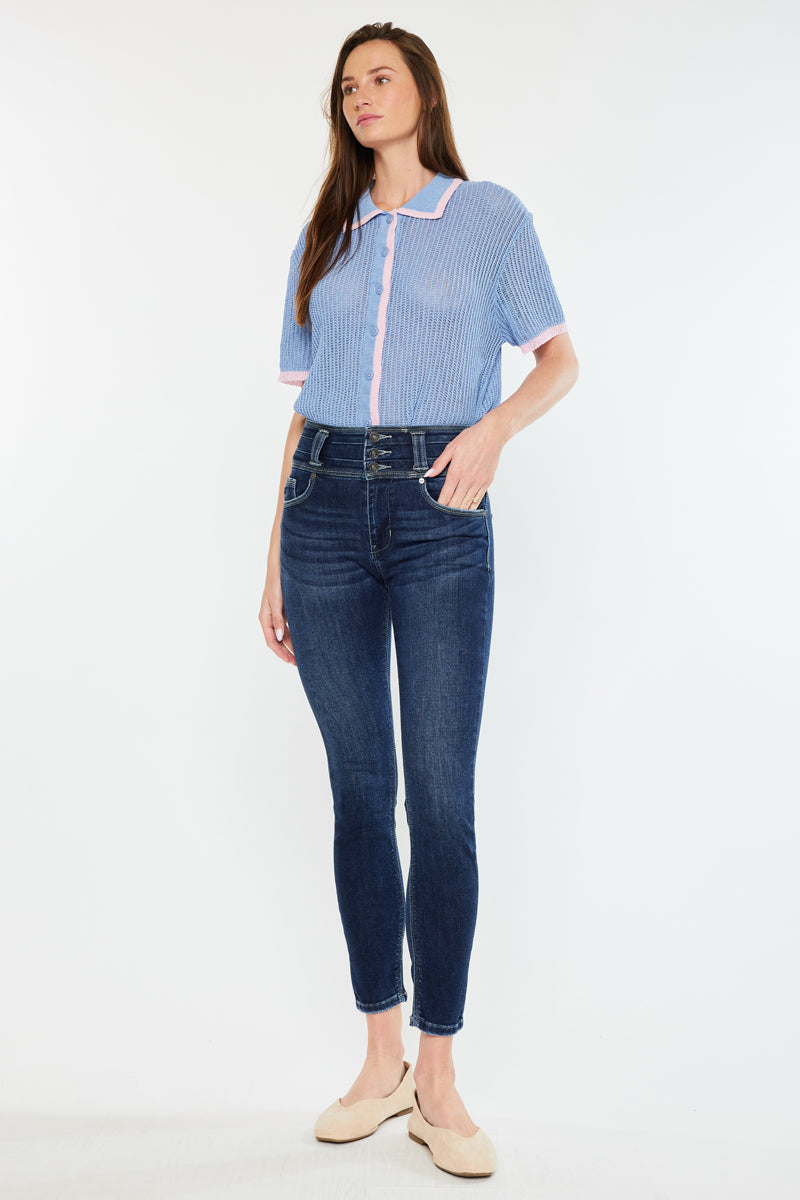 Women's High Rise Super Skinny Jeans - Alexandria