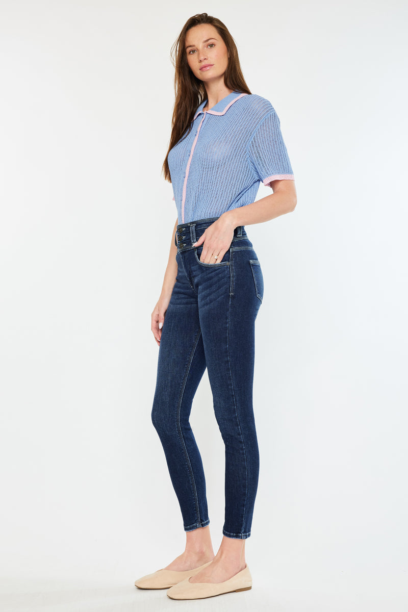 Women's High Rise Super Skinny Jeans - Alexandria