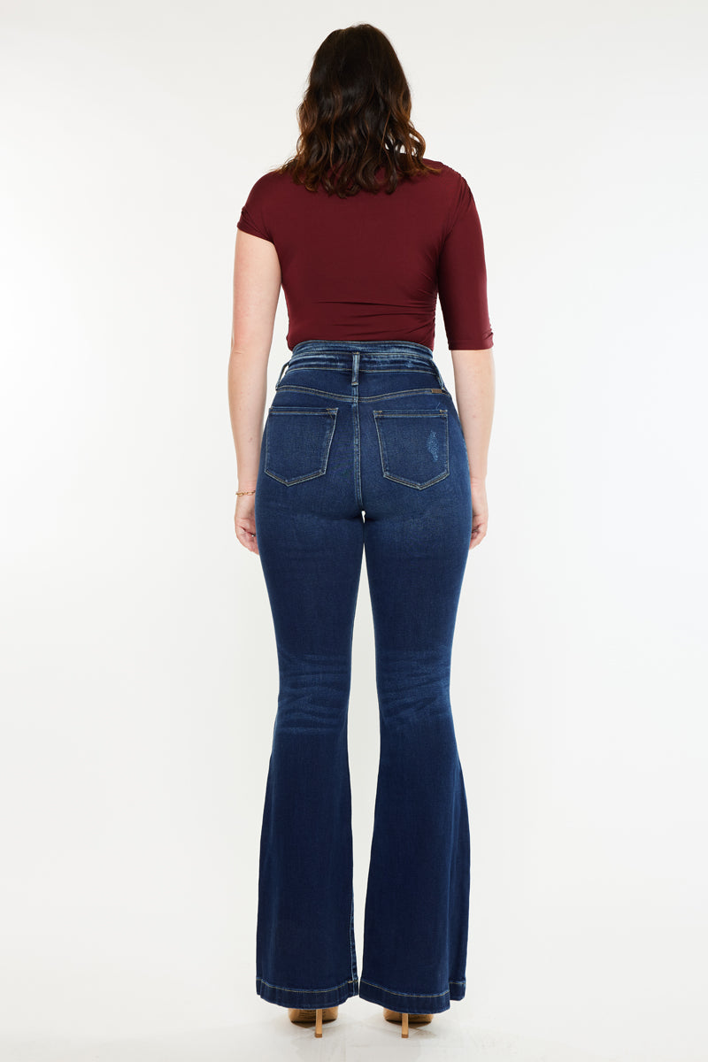 Women's Ultra High Rise Flare Jeans - Blairen
