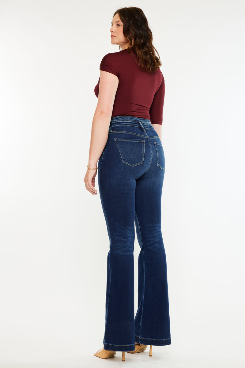 Women's Ultra High Rise Flare Jeans - Blairen