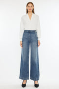 Women's Ultra High Rise Wide Leg Jeans - Anthea