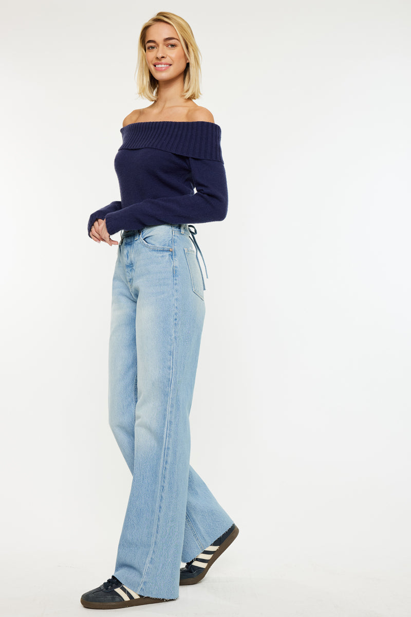 Women's High Rise 90's Flare Jeans - Becca