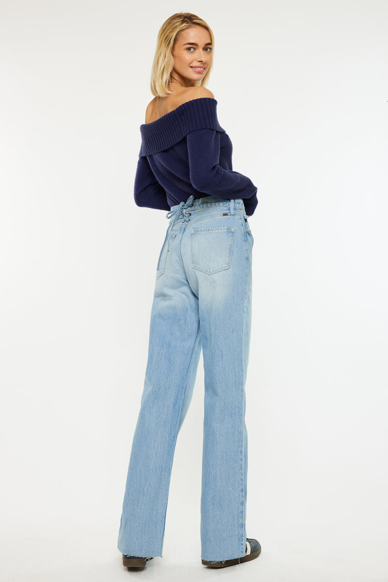 Women's High Rise 90's Flare Jeans - Becca