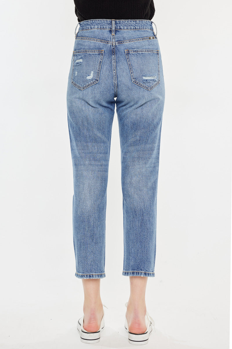 Women's Ultra High Rise Straight Jeans - Bobbie