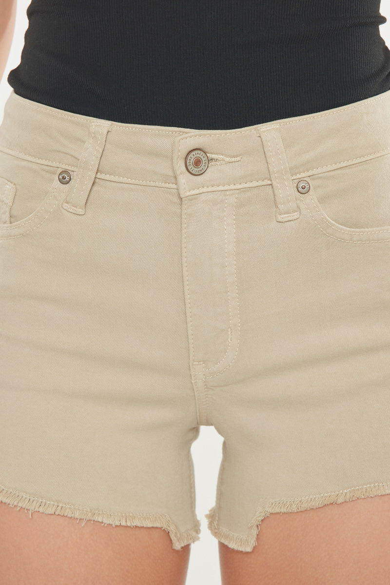 Women's High Rise Denim Shorts - Canyon