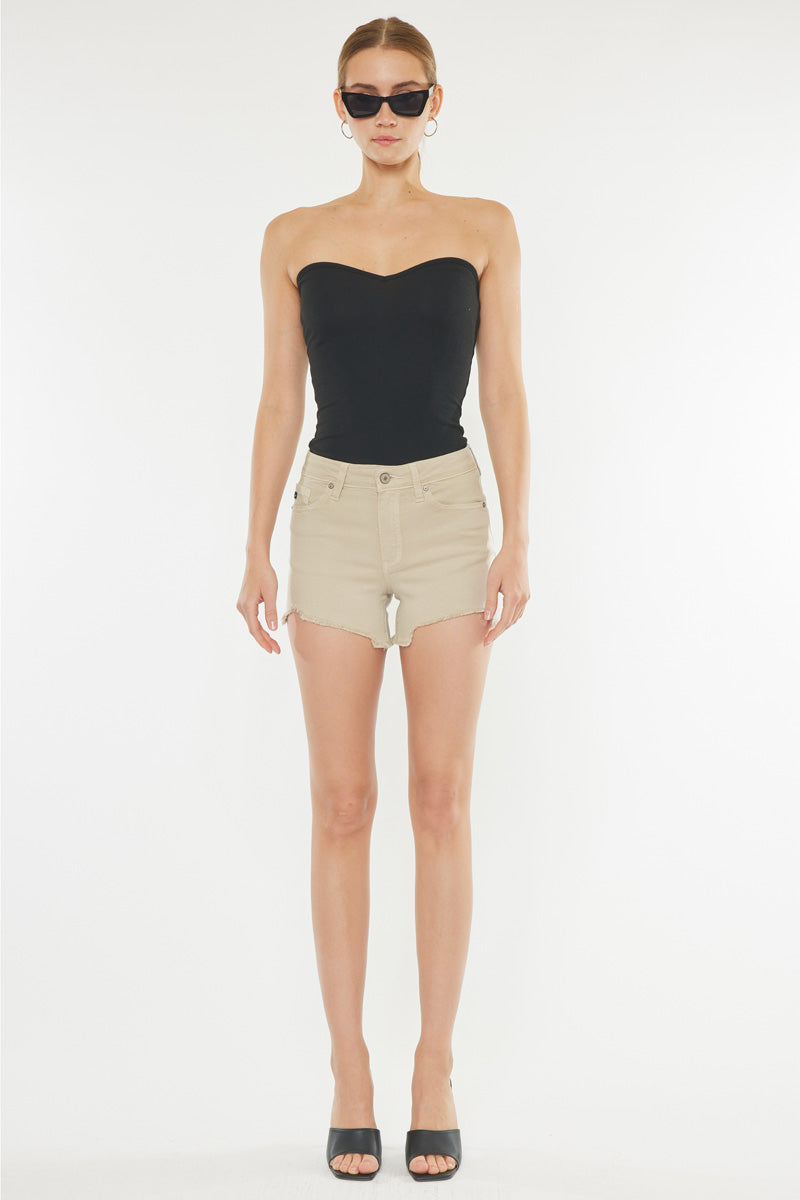 Women's High Rise Denim Shorts - Canyon