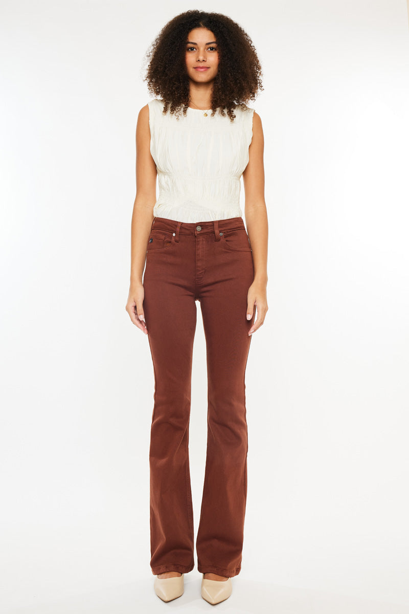 Women's High Rise Bootcut Jeans - Betsy