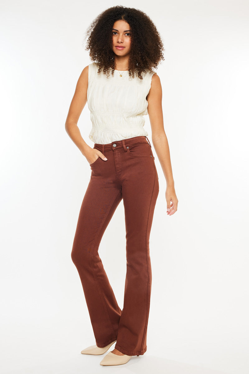 Women's High Rise Bootcut Jeans - Betsy