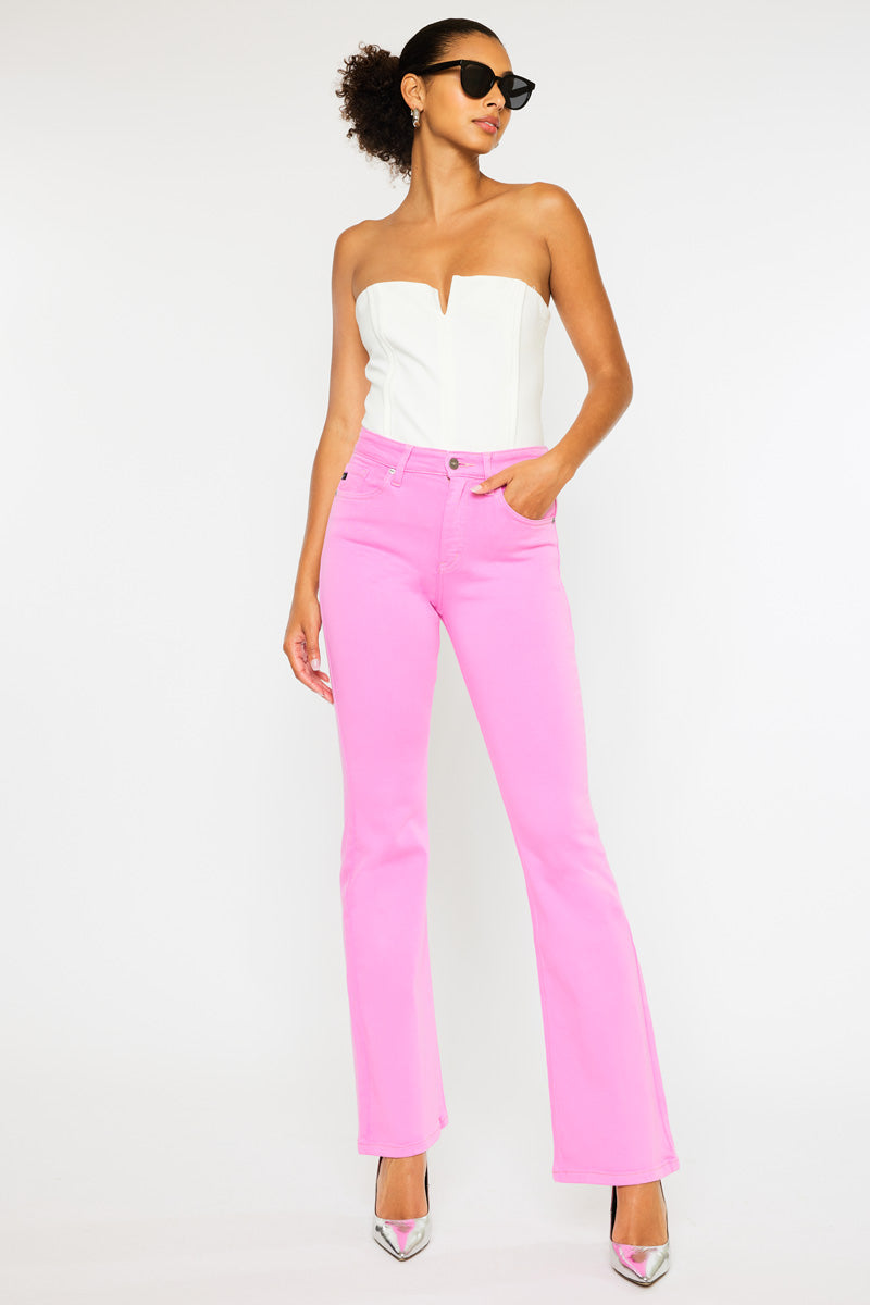 Women's High Rise Bootcut Jeans - Betsy