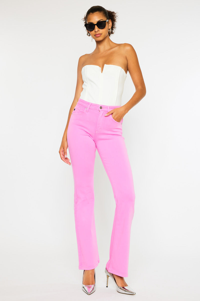 Women's High Rise Bootcut Jeans - Betsy