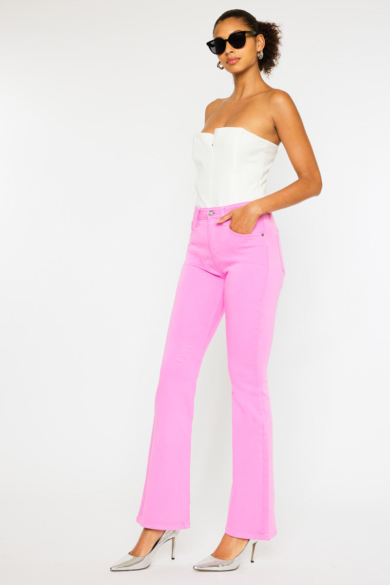 Women's High Rise Bootcut Jeans - Betsy