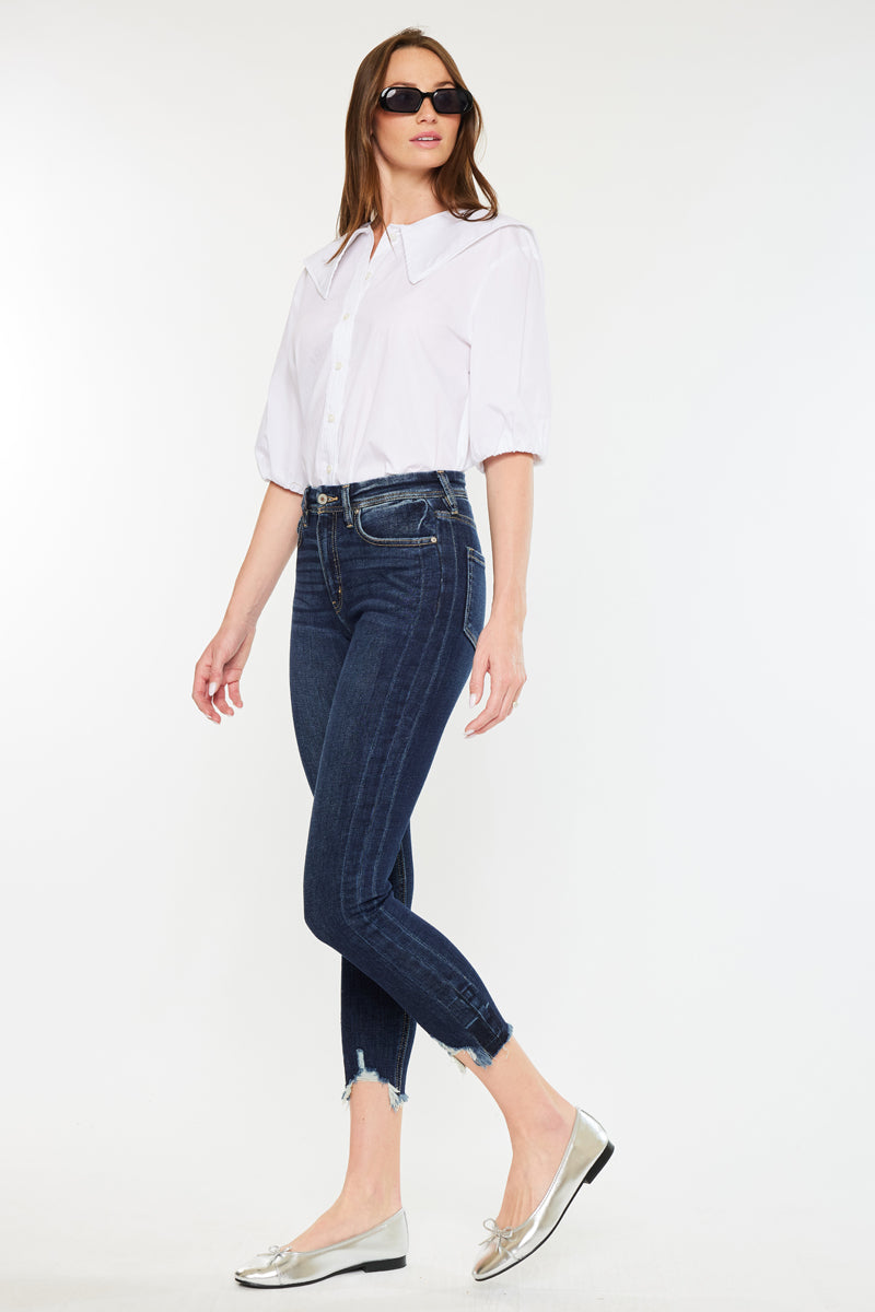 Women's High Rise Ankle Skinny Jeans - Aspen