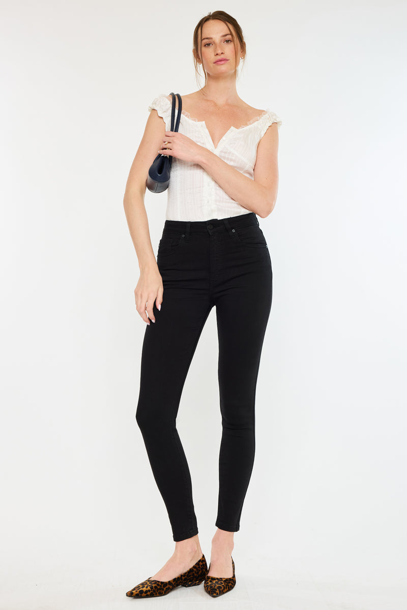 Women's High Rise Super Skinny Jeans - Aurelia