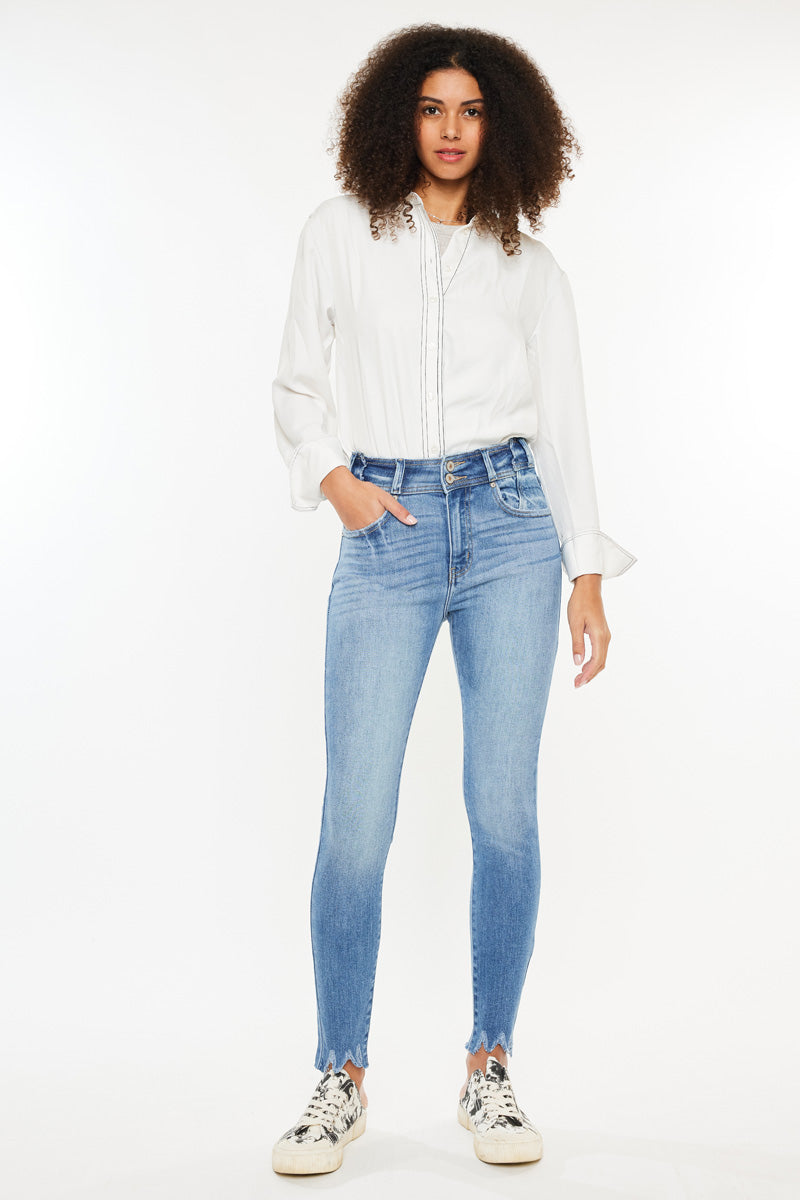 Women's High Rise Super Skinny Jeans - Candy