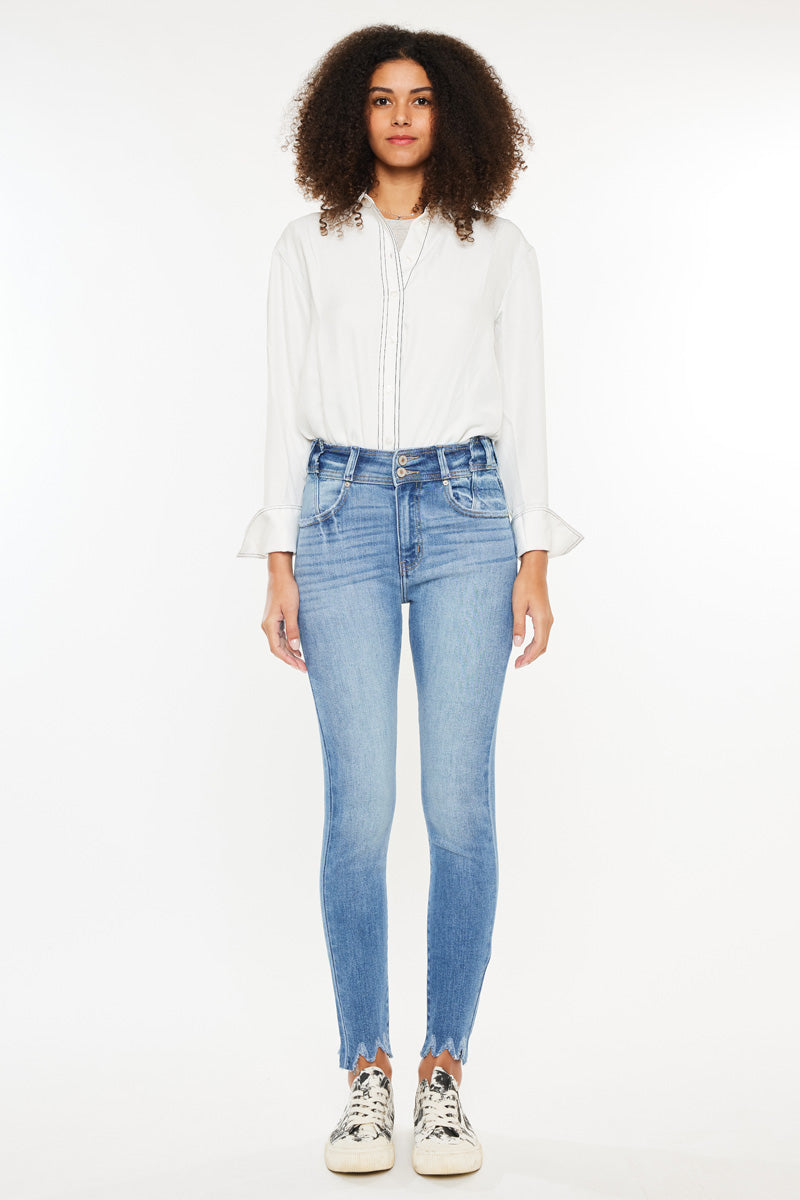 Women's High Rise Super Skinny Jeans - Candy