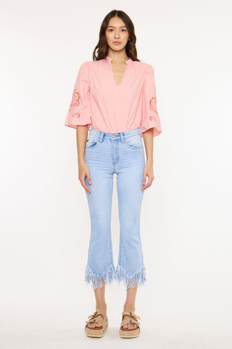 Women's High Rise Bootcut Jeans - Arla
