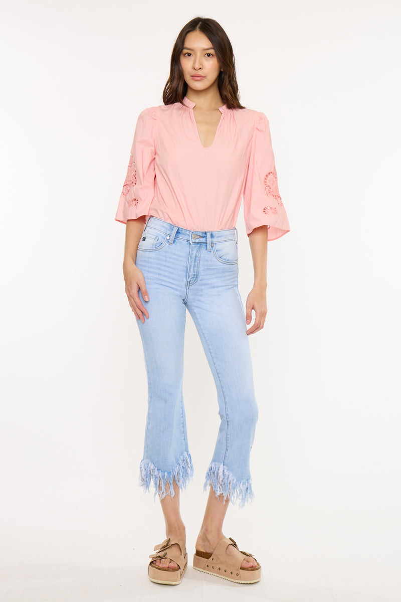 Women's High Rise Bootcut Jeans - Arla