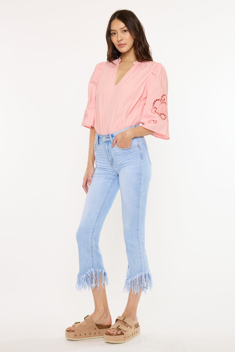 Women's High Rise Bootcut Jeans - Arla