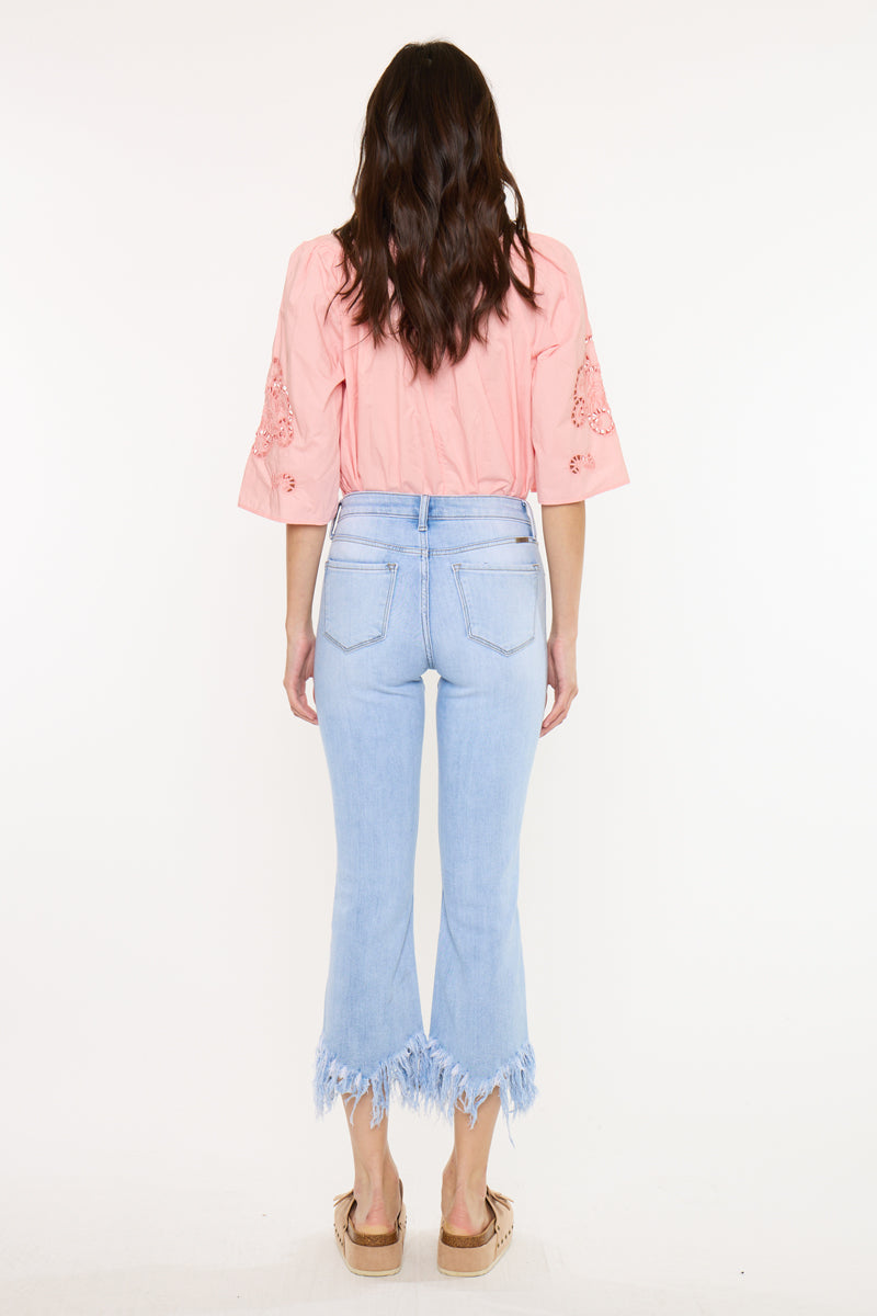 Women's High Rise Bootcut Jeans - Arla