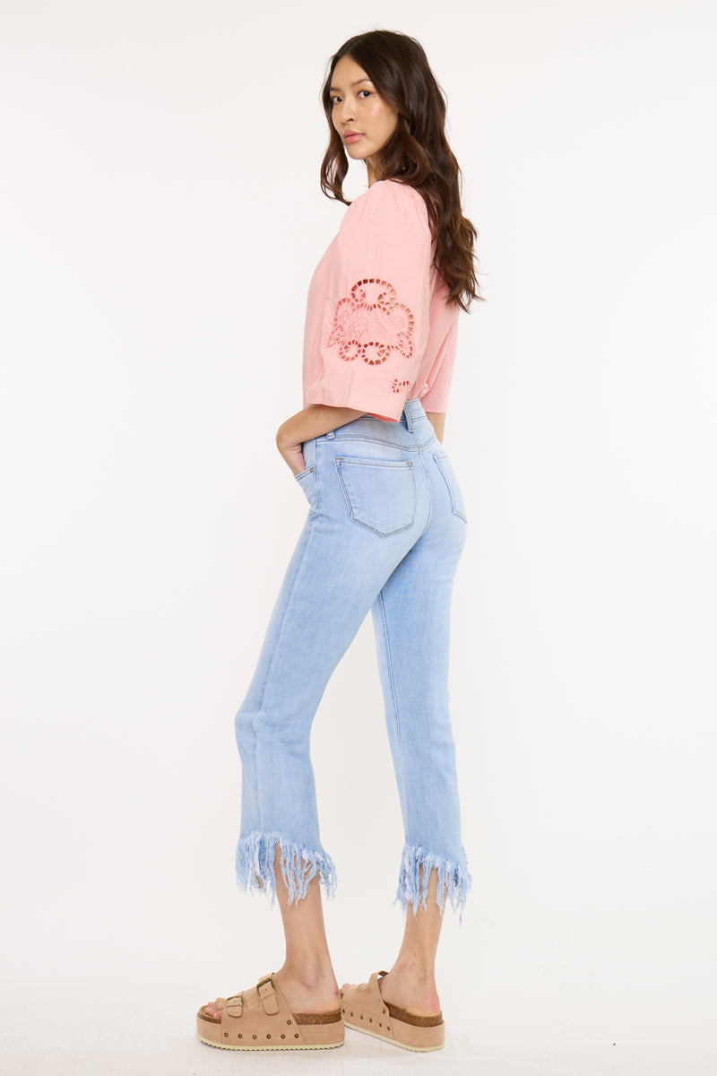 Women's High Rise Bootcut Jeans - Arla