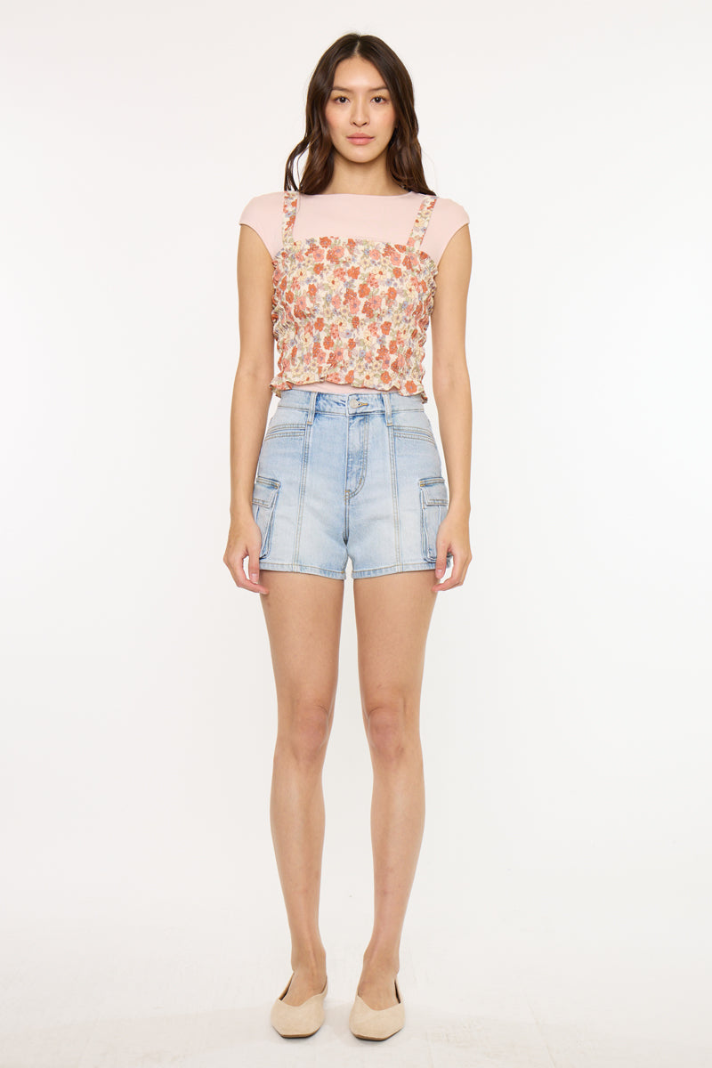 Women's Ultra High Rise Denim Shorts - Ashleigh