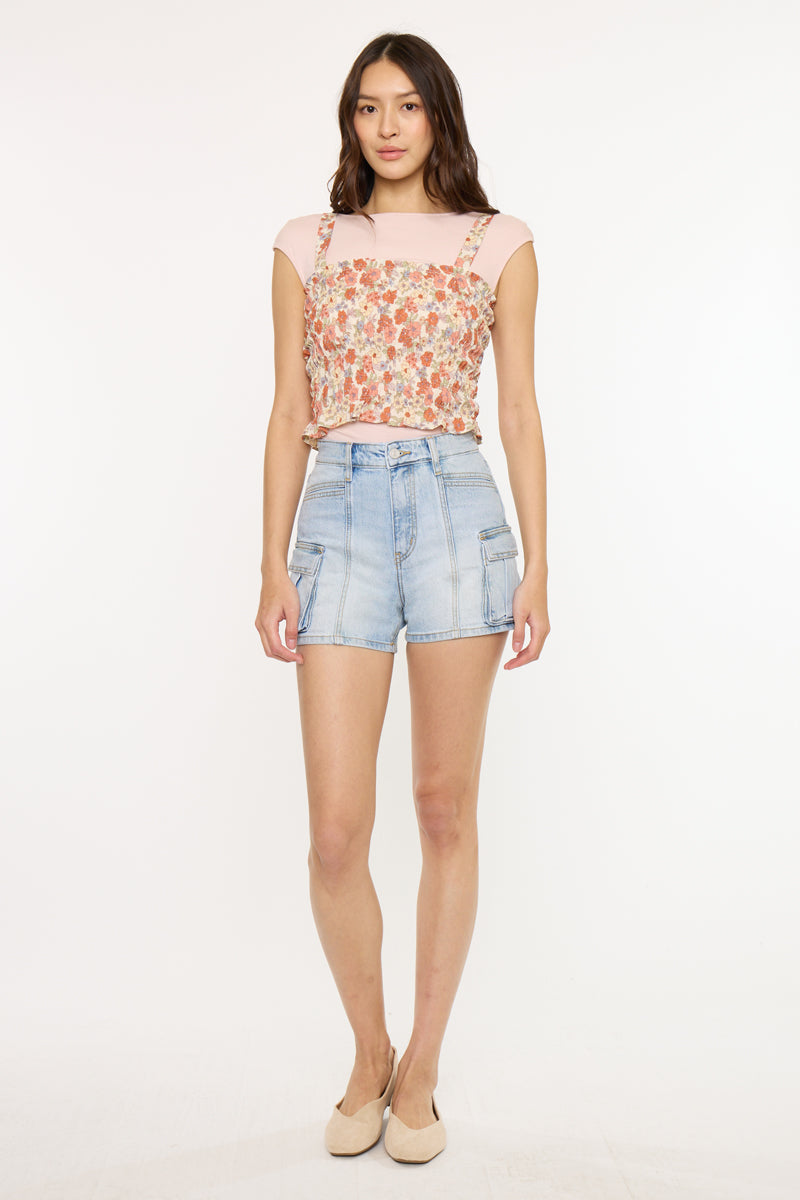 Women's Ultra High Rise Denim Shorts - Ashleigh