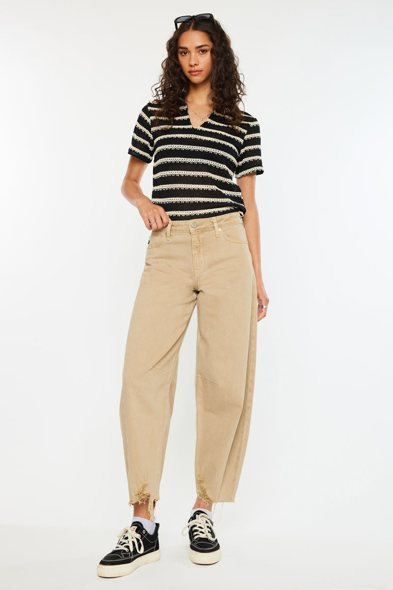 Women's High Rise Horseshoe Jeans - Addison