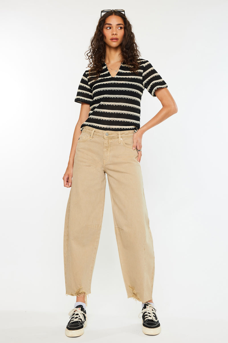 Women's High Rise Horseshoe Jeans - Addison