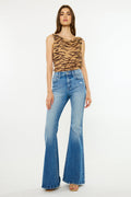 Women's High Rise Super Flare Jeans - Blythe