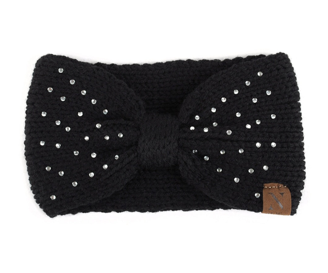 HEADBAND W SPARKLES BLACK