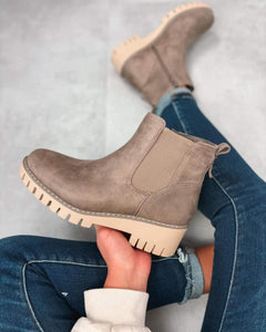 VERY G PASADENA BOOTS-TAUPE