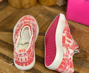 Corkys BABALU Pink Tye Dye Shoe