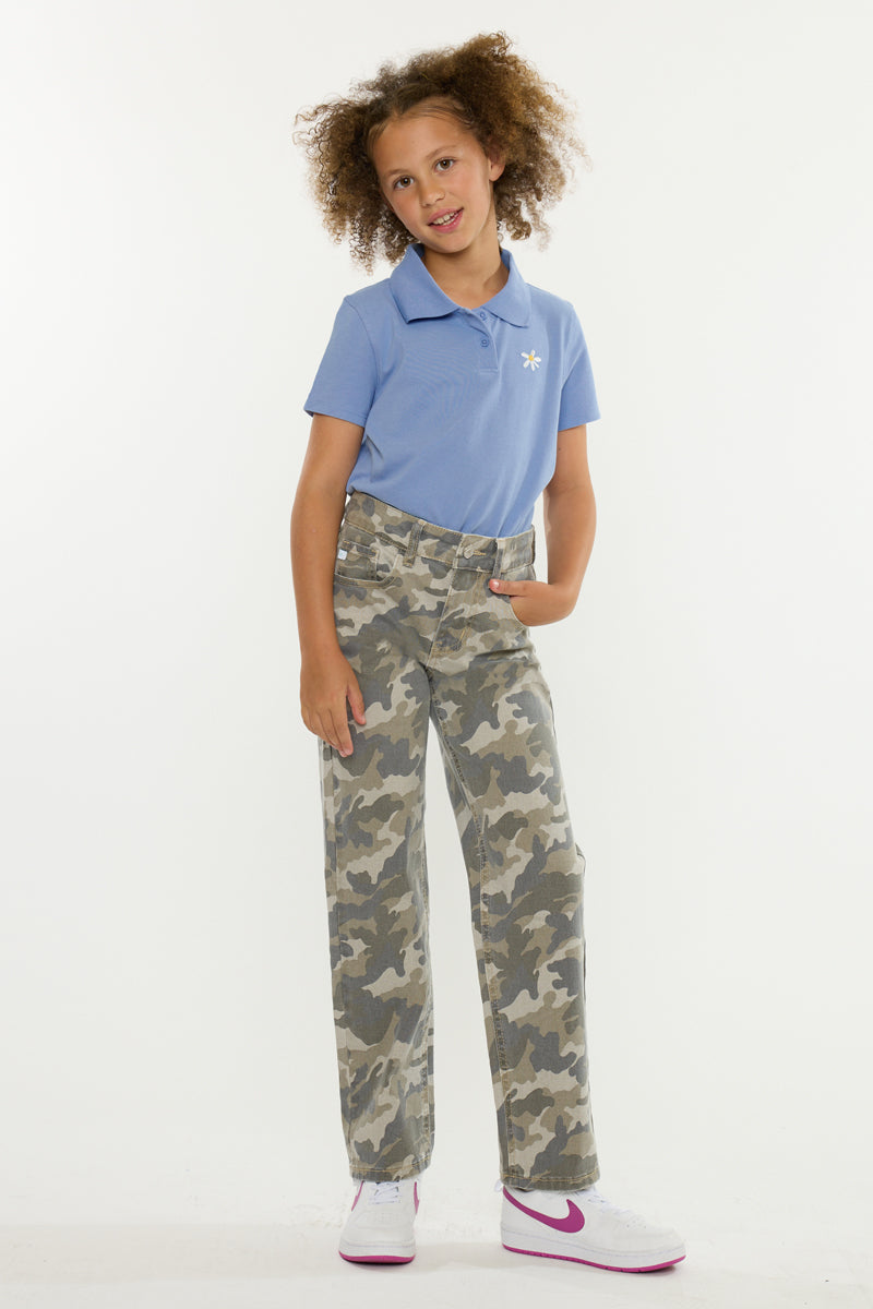 Girls' High Rise Straight Jeans - Britt