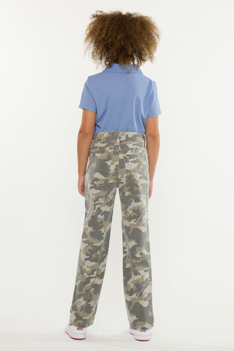 Girls' High Rise Straight Jeans - Britt