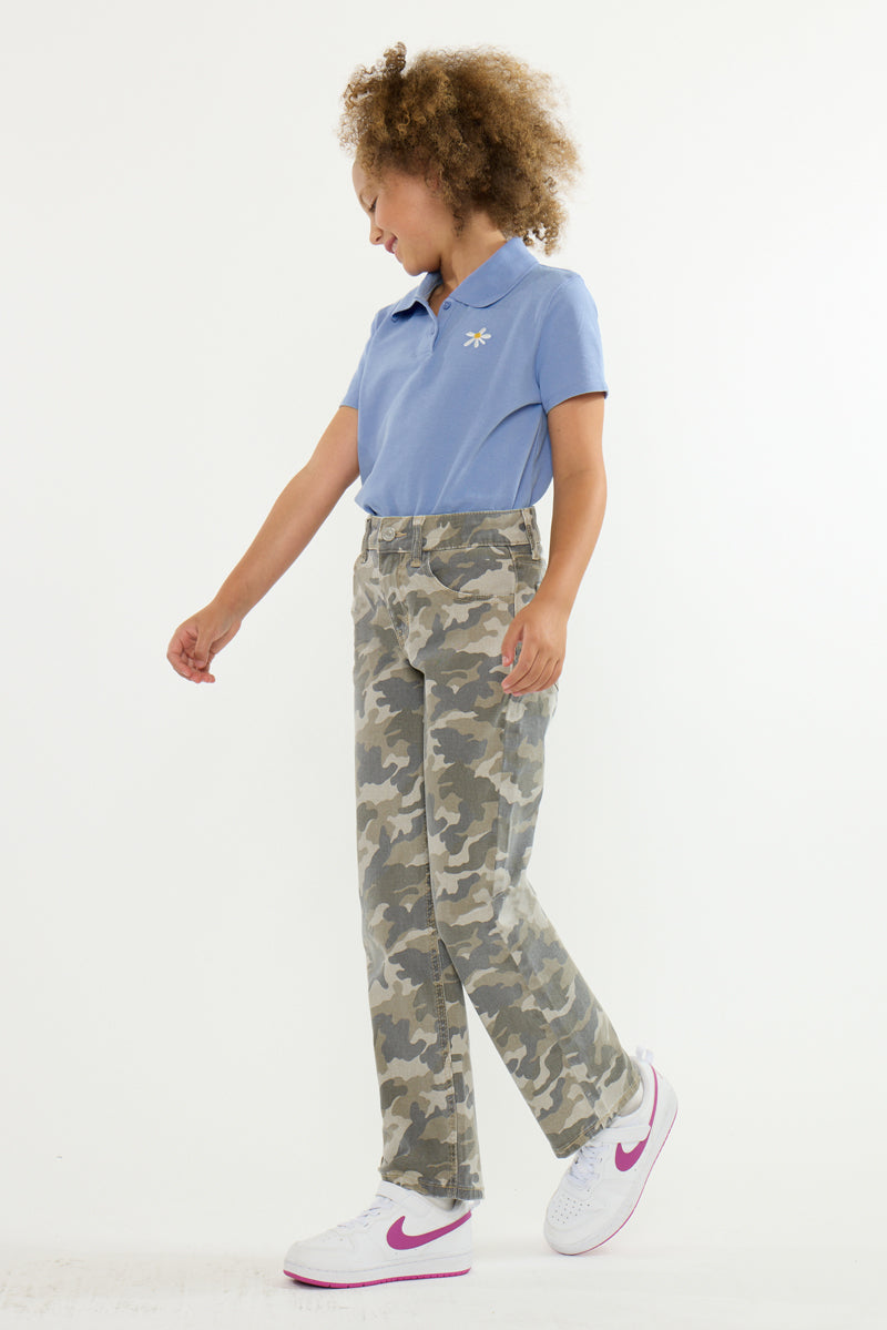 Girls' High Rise Straight Jeans - Britt