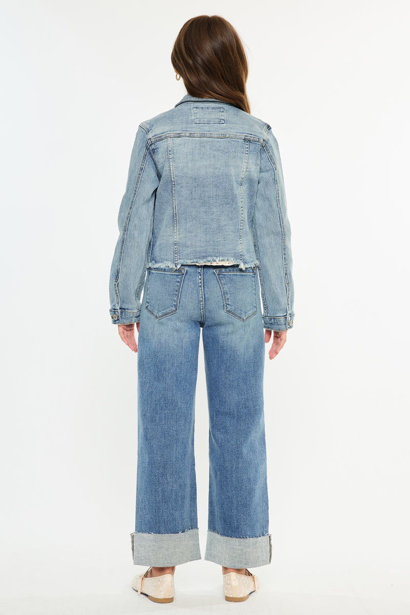 Girls' Denim Jacket - Abby