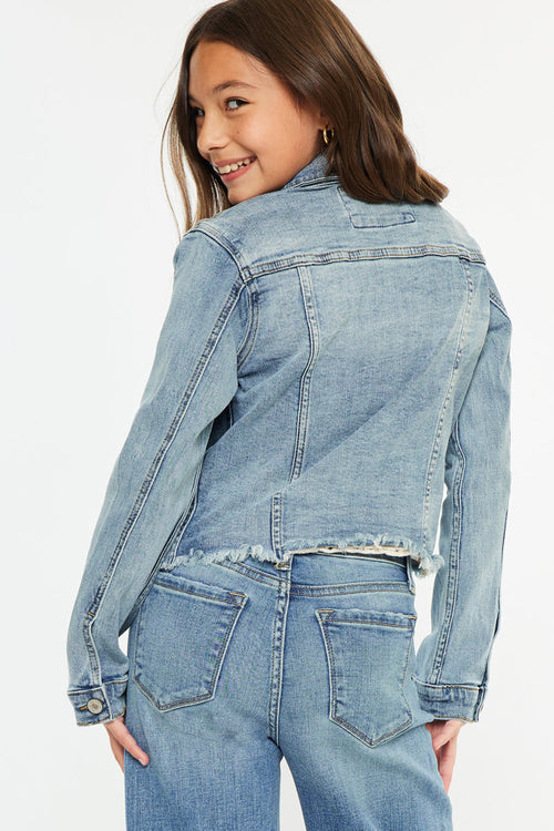 Girls' Denim Jacket - Abby